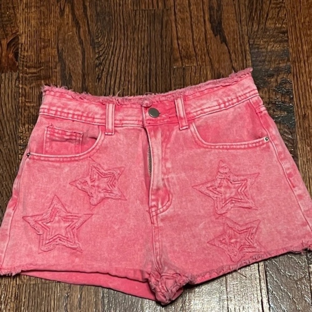 Pink Star Shorts